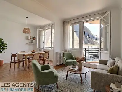 Appartement Puteaux rénové 2 Pièces de 53.05m2
