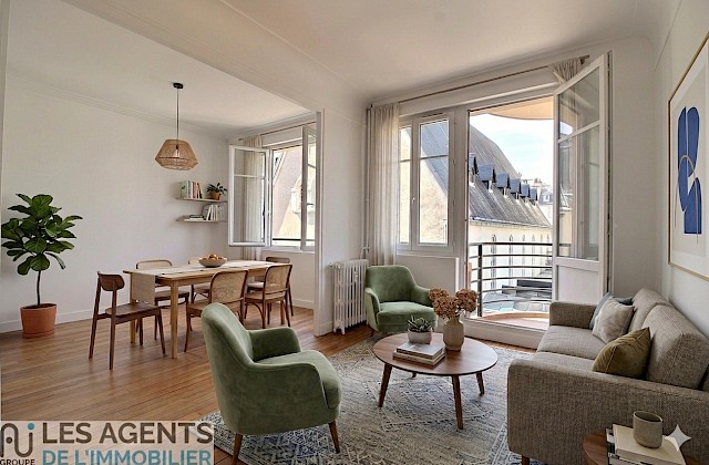 Appartement Puteaux rénové 2 Pièces de 53.05m2