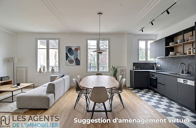 Appartement Puteaux Rénovée - 4 pièce(s) 81.8 m2