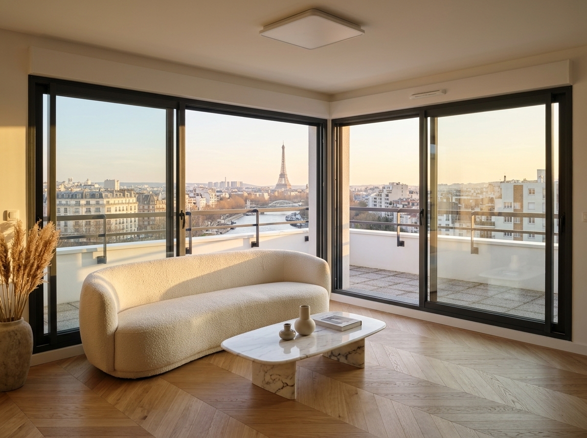 Estimer un appartement avec vue Tour Eiffel ou sur la Seine à Puteaux : quel surprix au m² ?